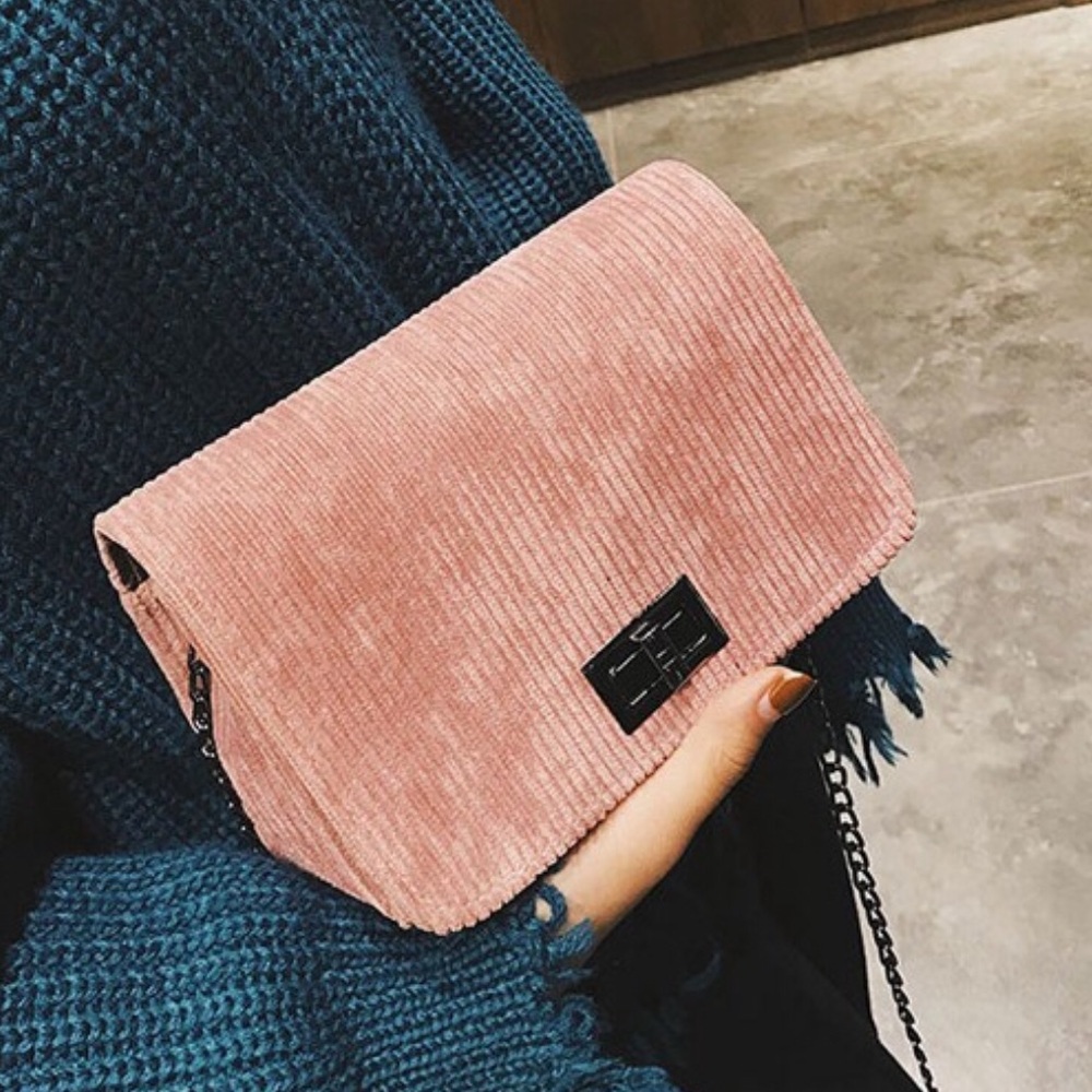 Corduroy Purse